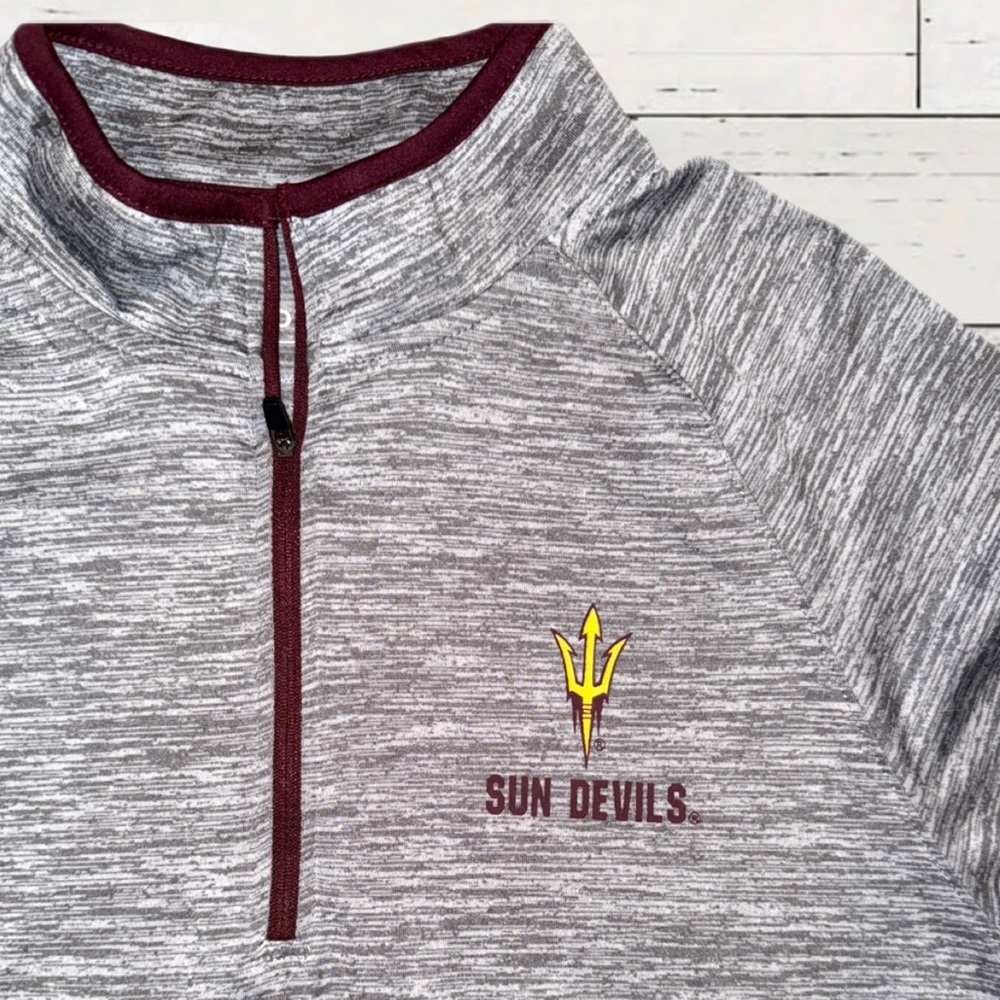 Colosseum Sun Devils 1/4 Zip Pullover Men’s M | Arizona State University ASU
